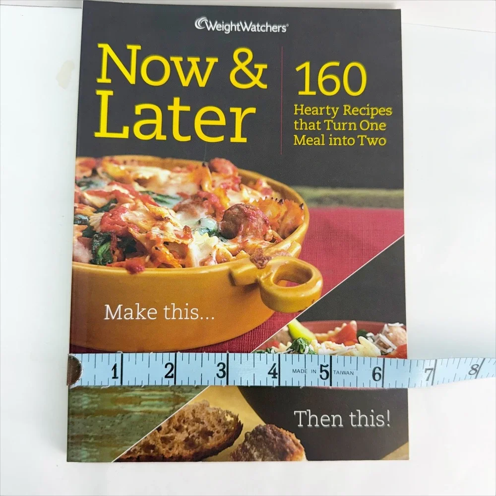 Weight Watchers Now & Later 160 Hearty Recipes Cookbook Momentum Plan Softcover